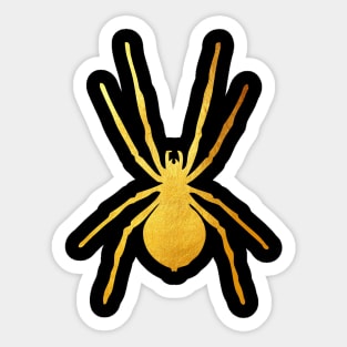 Golden Spider 2 Sticker